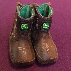 John Deere Baby Boots